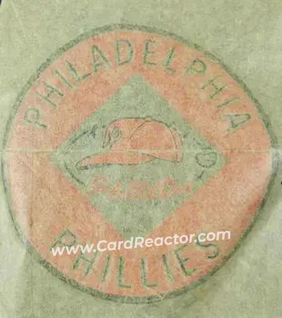 1959 Topps - Hot-Iron Transfers #NNO - Philadelphia Phillies - Philadelphia Phillies - Philadelphia Phillies - Back