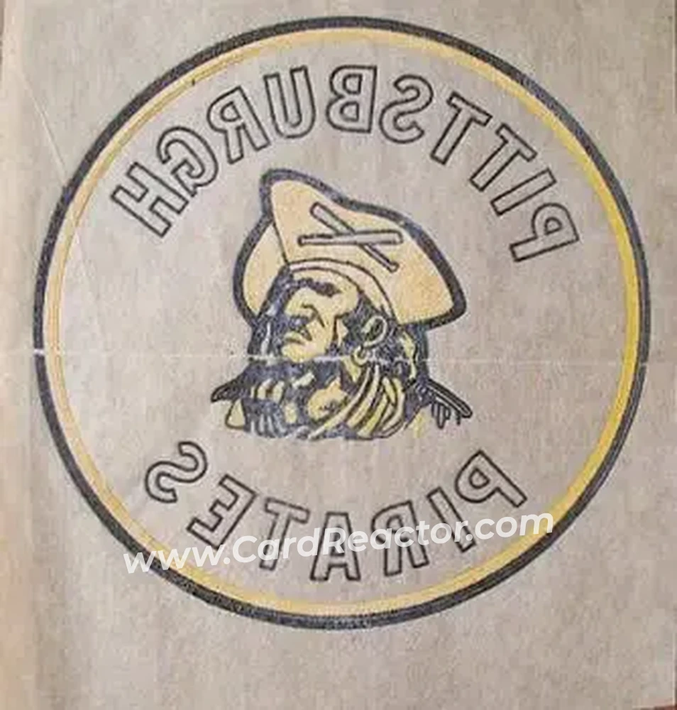 1959 Topps - Hot-Iron Transfers #NNO - Pittsburgh Pirates - Pittsburgh Pirates - Pittsburgh Pirates - Front 1959 Topps - Hot-Iron Transfers #NNO - Pittsburgh Pirates - Pittsburgh Pirates - Pittsburgh Pirates - Front