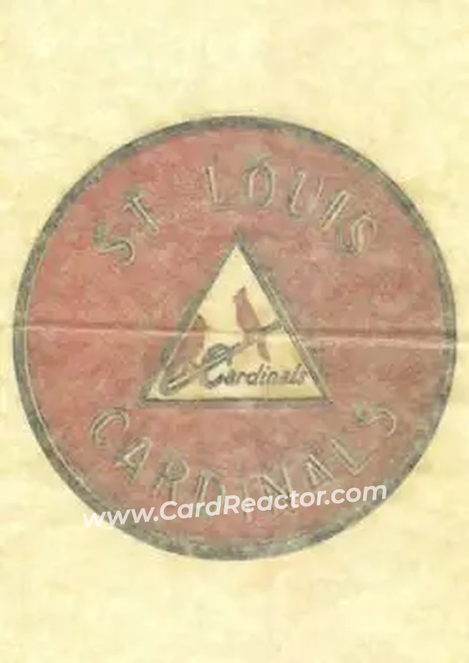 1959 Topps - Hot-Iron Transfers #NNO - St. Louis Cardinals - St. Louis Cardinals - St. Louis Cardinals - Back 1959 Topps - Hot-Iron Transfers #NNO - St. Louis Cardinals - St. Louis Cardinals - St. Louis Cardinals - Back