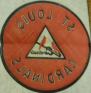 1959 Topps - Hot-Iron Transfers #NNO - St. Louis Cardinals - St. Louis Cardinals - St. Louis Cardinals