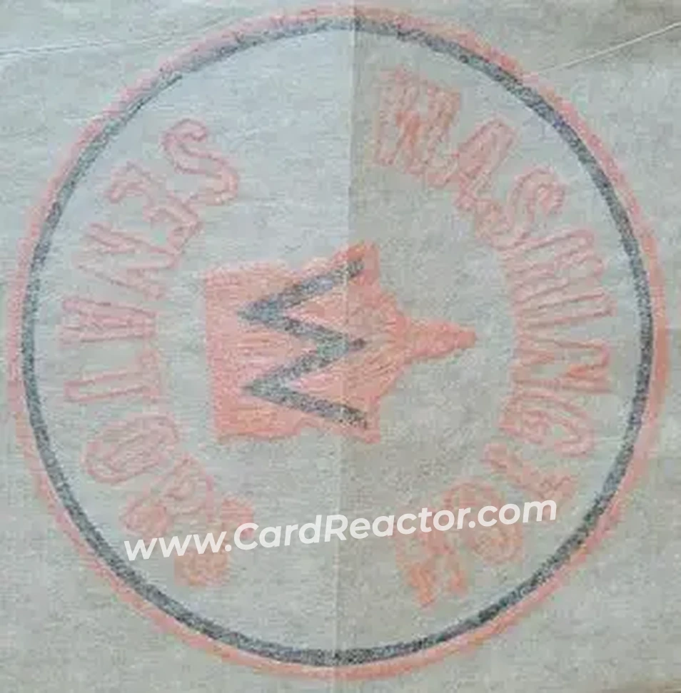 1959 Topps - Hot-Iron Transfers #NNO - Washington Senators - Washington Senators - Washington Senators - Back