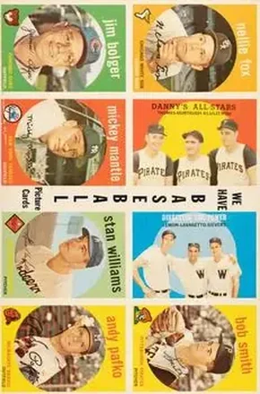1959 Topps - Salesman Samples #NNO - Andy Pafko