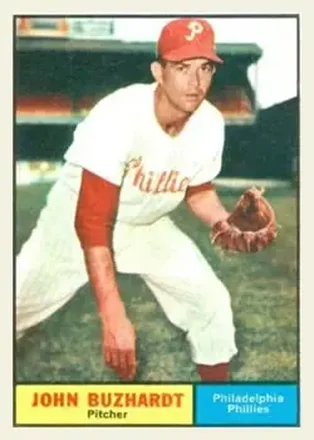1961 Topps #3 John Buzhardt