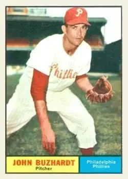 1961 Topps #3 John Buzhardt