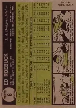 Back of Ed Roebuck