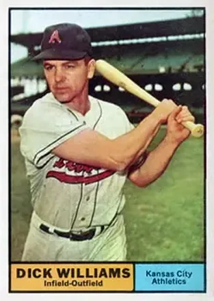 1961 Topps #8 Dick Williams