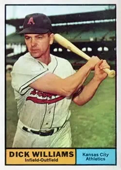 1961 Topps #8 Dick Williams