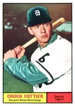 1961 Topps #13 Chuck Cottier