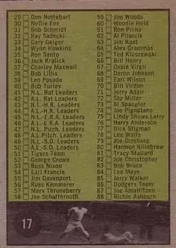 Back of Card #17