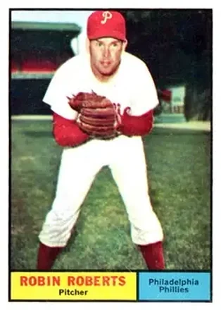 1961 Topps #20 Robin Roberts