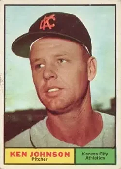1961 Topps #24 Ken Johnson