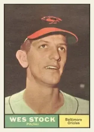 1961 Topps #26 Wes Stock