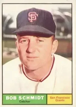 1961 Topps #31 Bob Schmidt