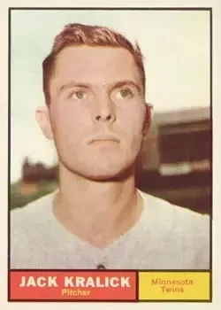 1961 Topps #36 Jack Kralick