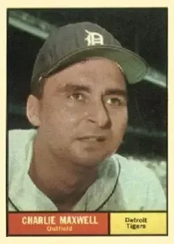 1961 Topps #37 Charley Maxwell