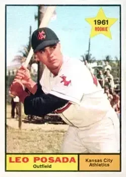 1961 Topps #39 Leo Posada