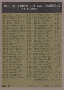 Back of Card #45