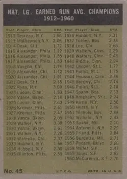 Back of Card #45