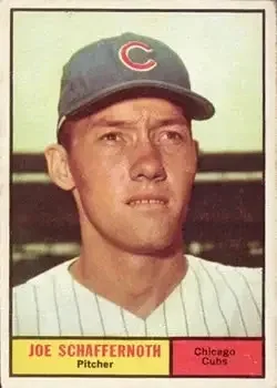 1961 Topps #58 Joe Schaffernoth