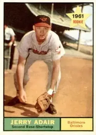 1961 Topps #71 Jerry Adair