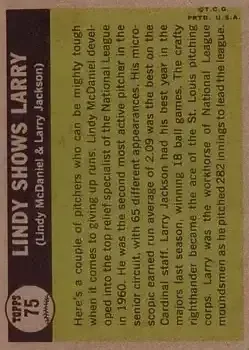Back of Card #75
