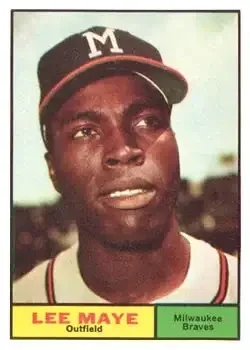 1961 Topps #84 Lee Maye