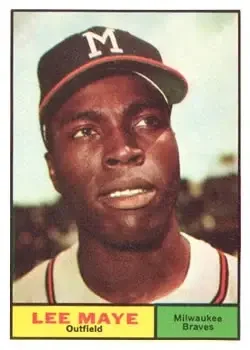 1961 Topps #84 Lee Maye