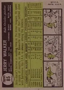 Back of Jerry Walker