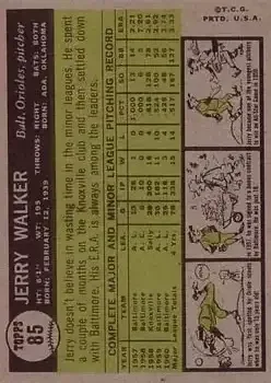 Back of Jerry Walker
