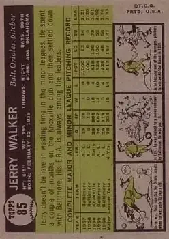 Back of Jerry Walker