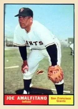 1961 Topps #87 Joe Amalfitano