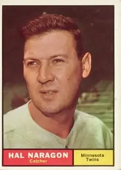 1961 Topps #92 Hal Naragon