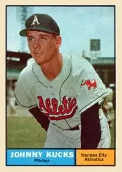 1961 Topps #94 Johnny Kucks