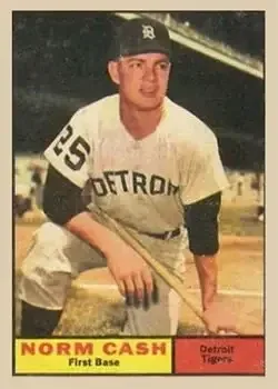 1961 Topps #95 Norm Cash