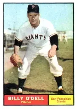 1961 Topps #96 Billy O'Dell