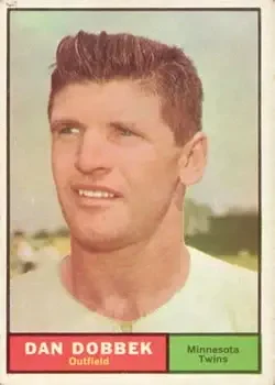 1961 Topps #108 Dan Dobbek