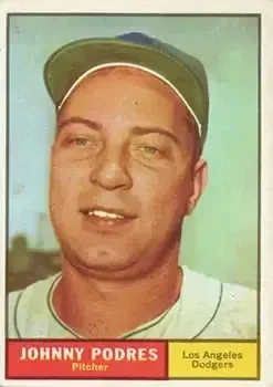 1961 Topps #109 Johnny Podres