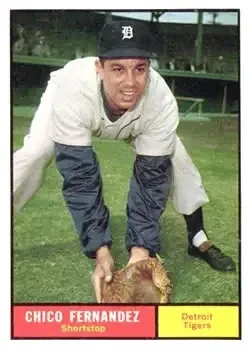 1961 Topps #112 Chico Fernandez