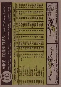 Back of Mike Fornieles