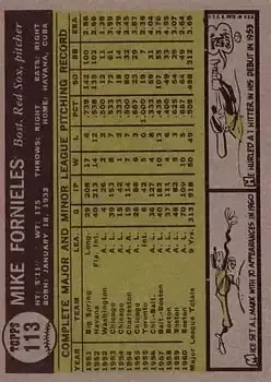 Back of Mike Fornieles