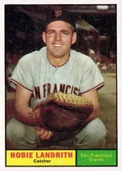 1961 Topps #114 Hobie Landrith