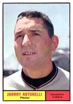 1961 Topps #115 Johnny Antonelli