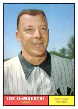 1961 Topps #116 Joe DeMaestri
