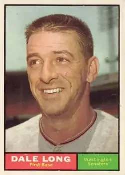 1961 Topps #117 Dale Long