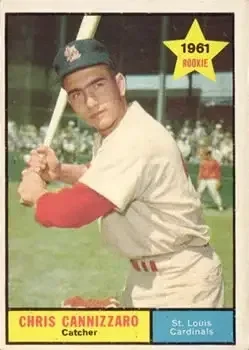1961 Topps #118 Chris Cannizzaro