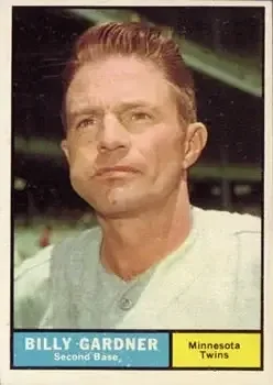 1961 Topps #123 Billy Gardner