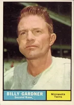 1961 Topps #123 Billy Gardner