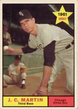 1961 Topps #124 J.C. Martin