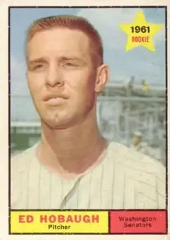 1961 Topps #129 Ed Hobaugh