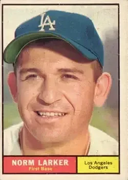 1961 Topps #130 Norm Larker